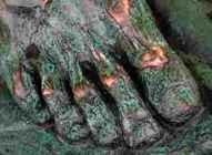 copper statue patina