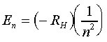Bohr Equation