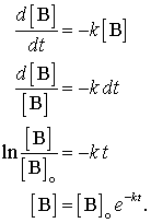 Integrated Rate Laws