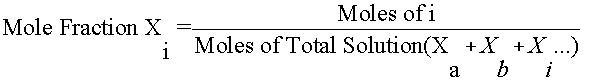 Mole Fraction