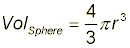 Volume of a Sphere