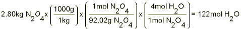 N2O4 Calculation