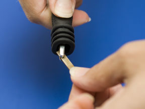 Attach the Negative Clips