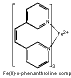 Fe(II)-o-phenanthroline-comp