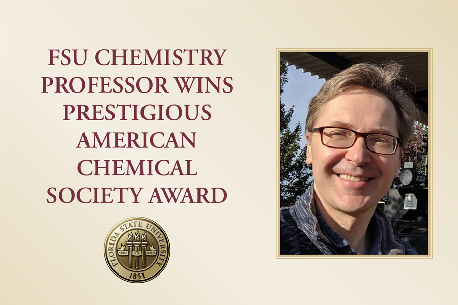 FSU chemistry professor wins prestigious American Chemical Society award