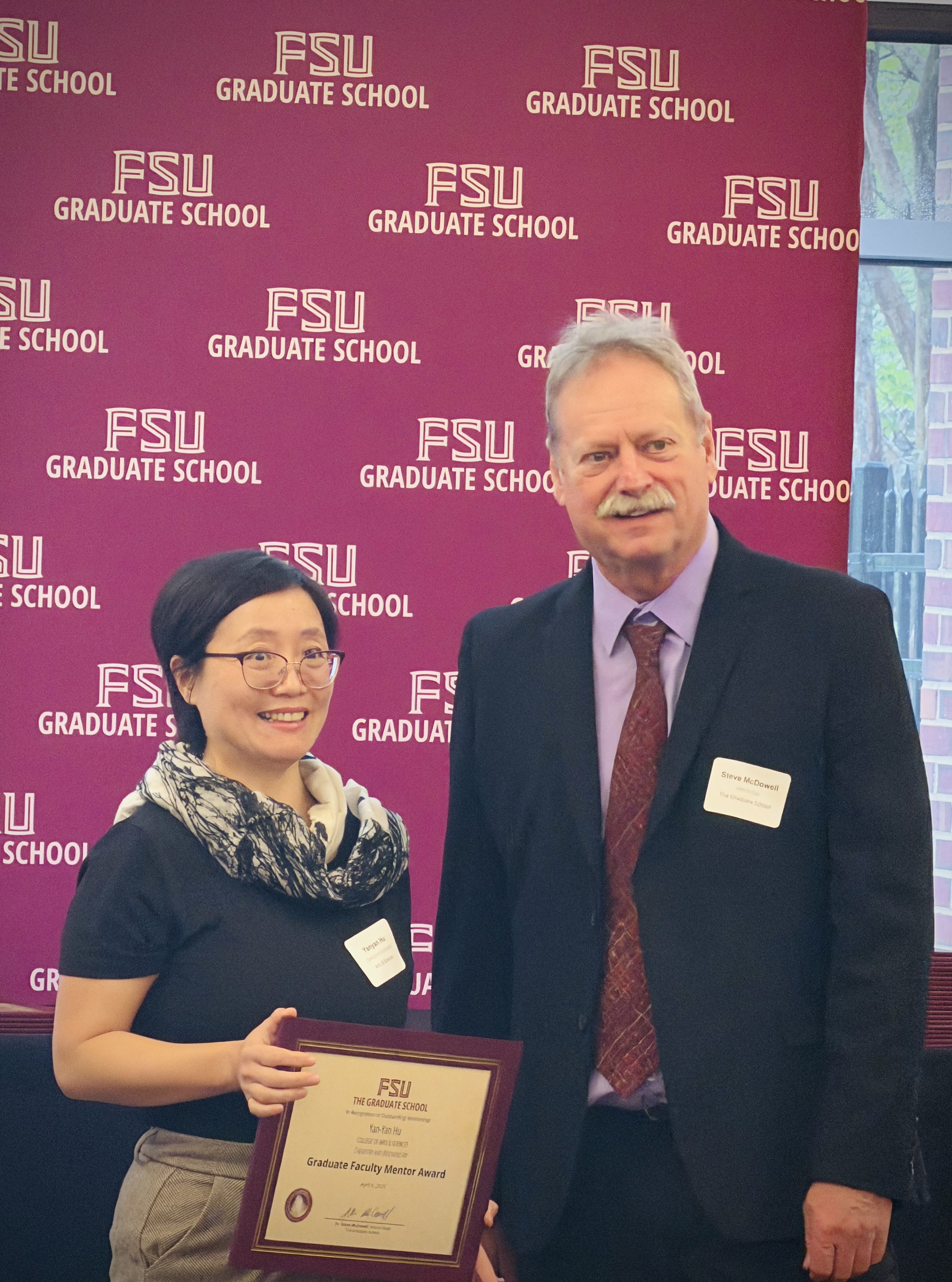 Dr Hu award