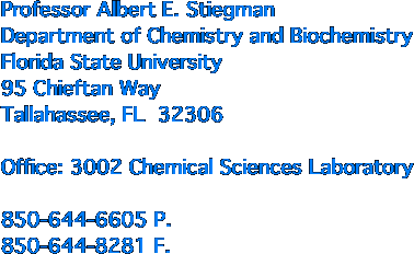 Professor Albert E. Stiegman